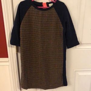 Girls houndstooth dress from Crewcuts size 7